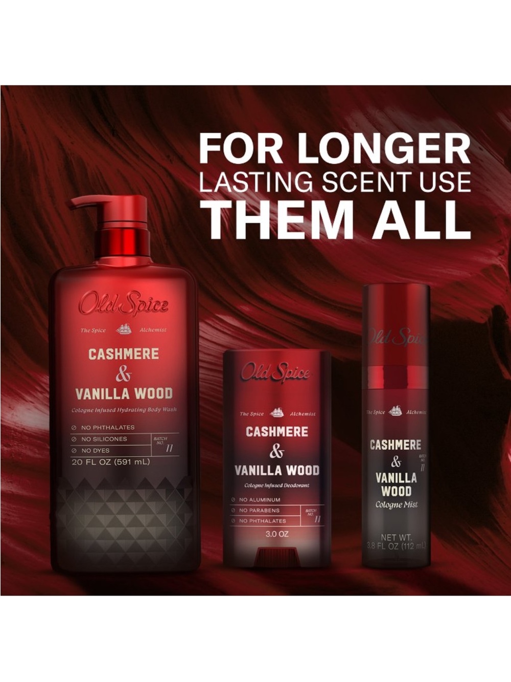 OLD SPICE | The Spice Alchemist Collection Cologne Mist Cashmere & Vanilla Wood - Picture 14 of 16